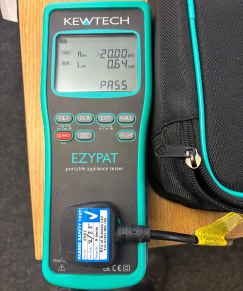 Portable Appliance Tester pat frequency - RTJ Group