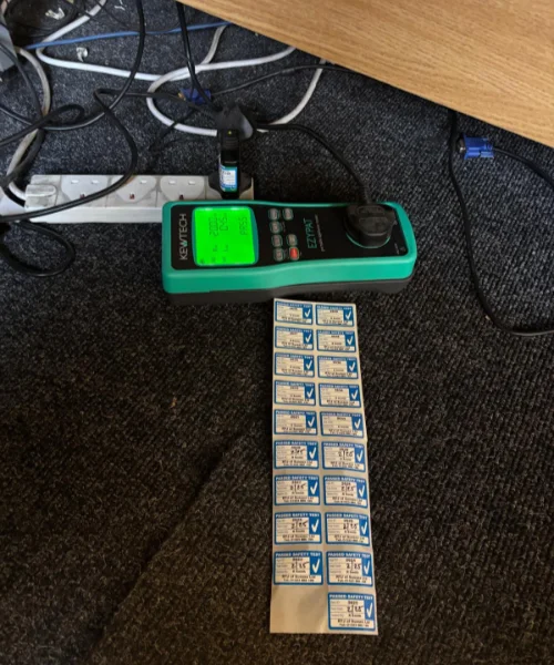 What is PAT Testing PAT tester connected to an appliance